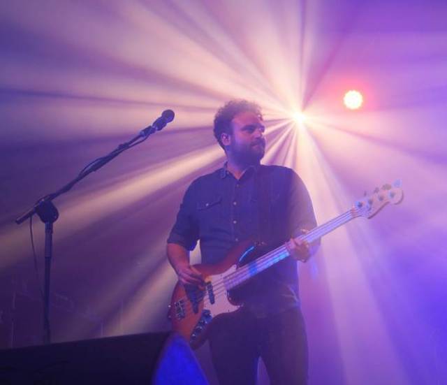 Pope en mitad de un concierto de Supersubmarina