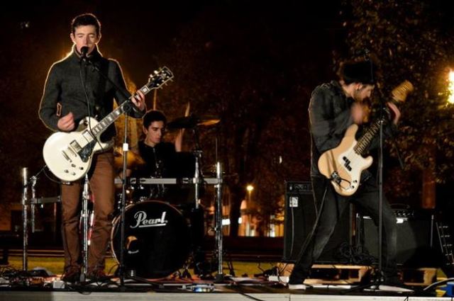 Nothing Box en concierto.