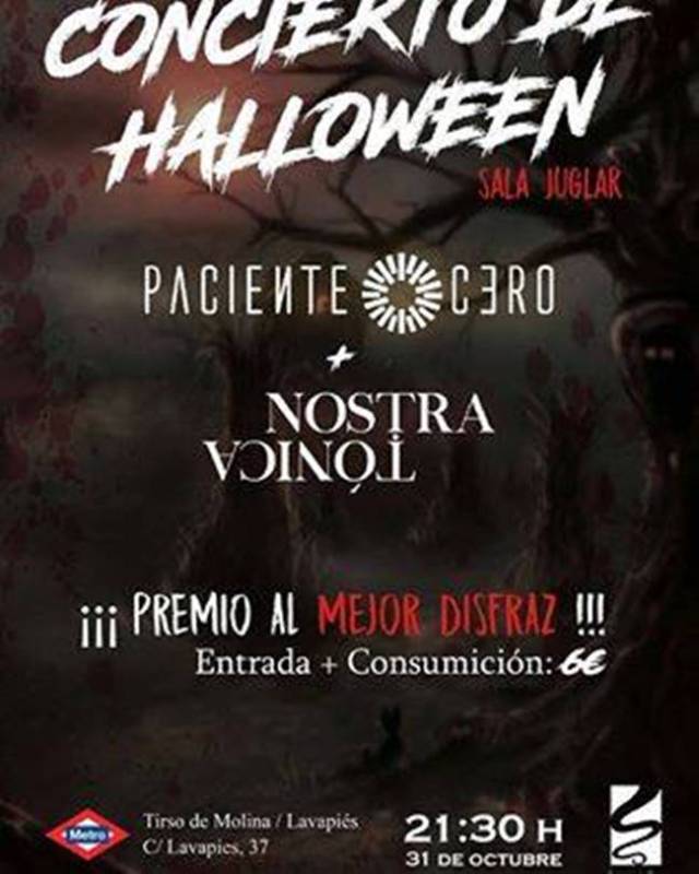 Paciente Cero y Nostra Tónica en la sala Juglar