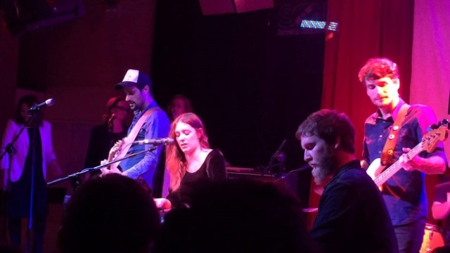 Morgan durante su concierto en la Sala El Sol.