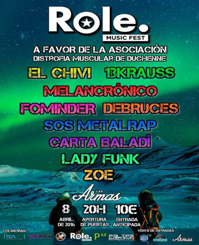 Varios artistas se unen para recaudar fondos para la lucha de la enfermedad de Duchenne este viernes en la Sala Las Armas de Zaragoza.