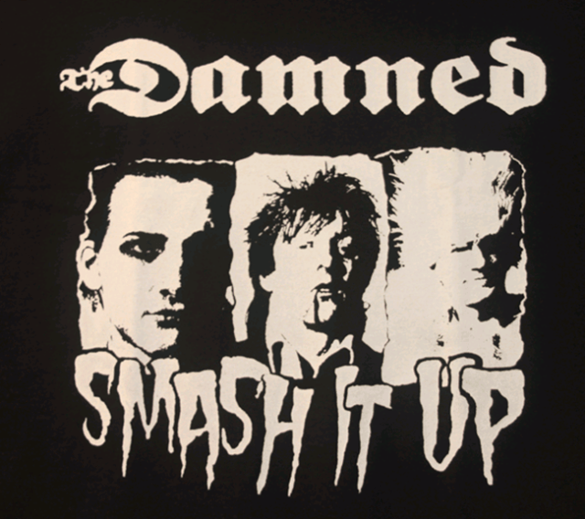 Imagen del single ¨Smash It Up¨ de The Dammed.