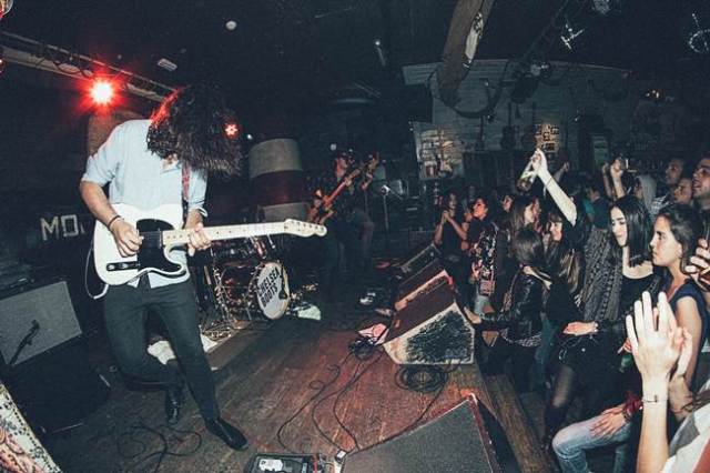 Chelsea Boots en un conciertos en la sala Moby Dick de Madrid.