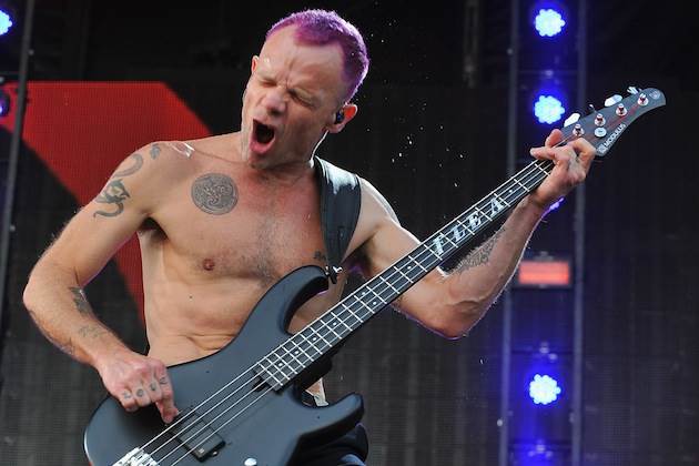 Flea, bajista de Red Hot Chili Peppers