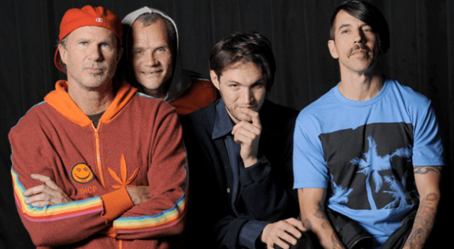 Formación actual de Red Hot Chili Peppers.
