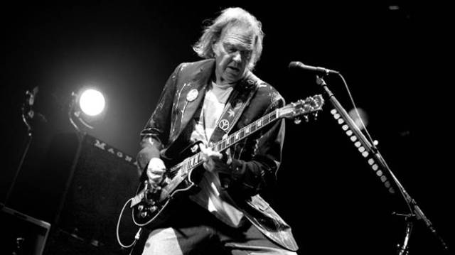 Neil Young en concierto