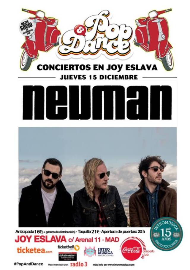 Neuman llega a Madrid.
