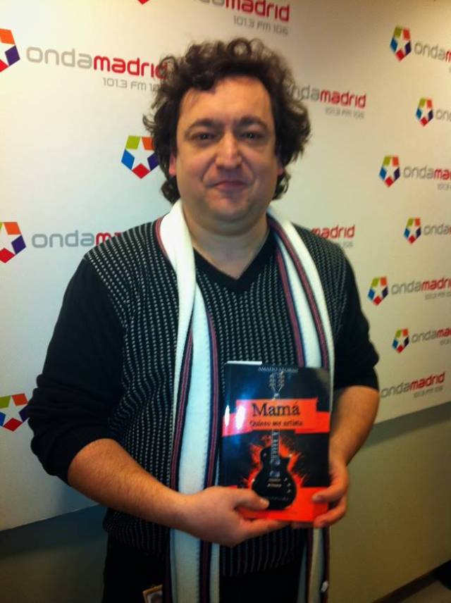 Amado Storni, creador del libro ¨Mamá quiero ser artista¨.