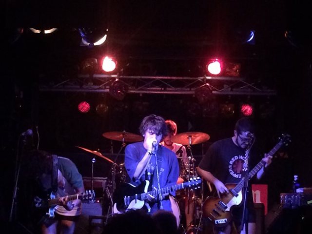 Los Ramblings durante su actuación en El Café La Palma.