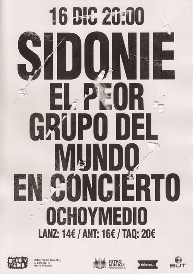Sidonie presenta en el Ocho y Medio su nuevo disco.