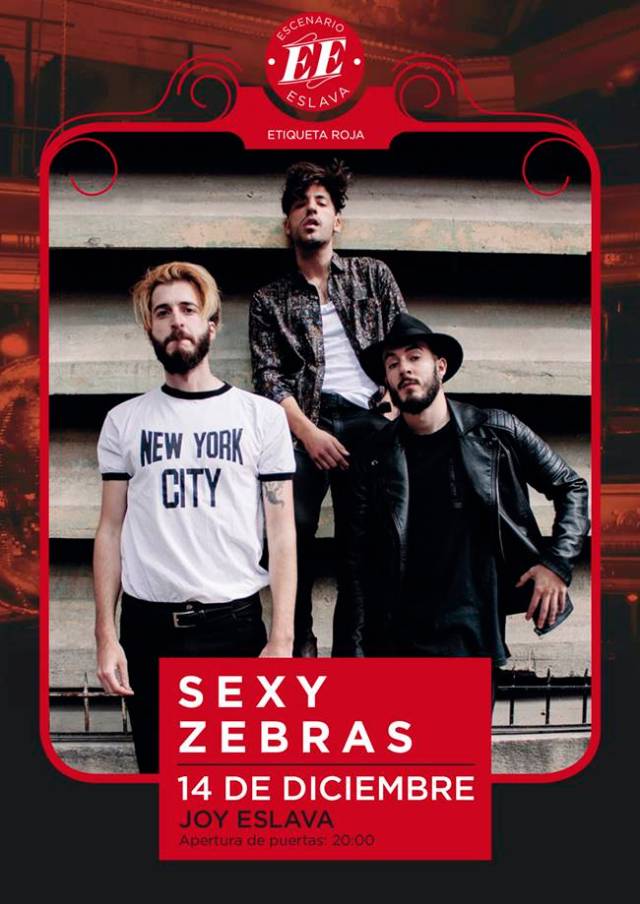Sexy Zebras llegán al Escenario Eslava