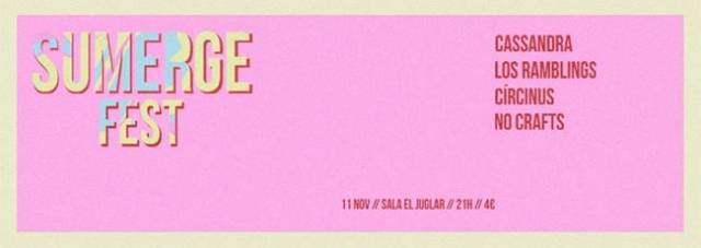 Sumerge Fest este viernes en la sala El Juglar