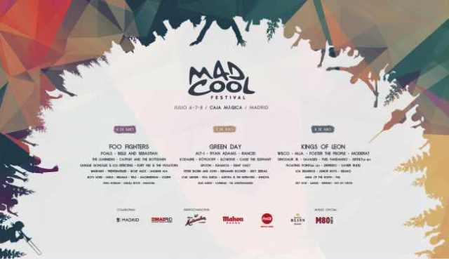 Cartel completo del Mad Cool