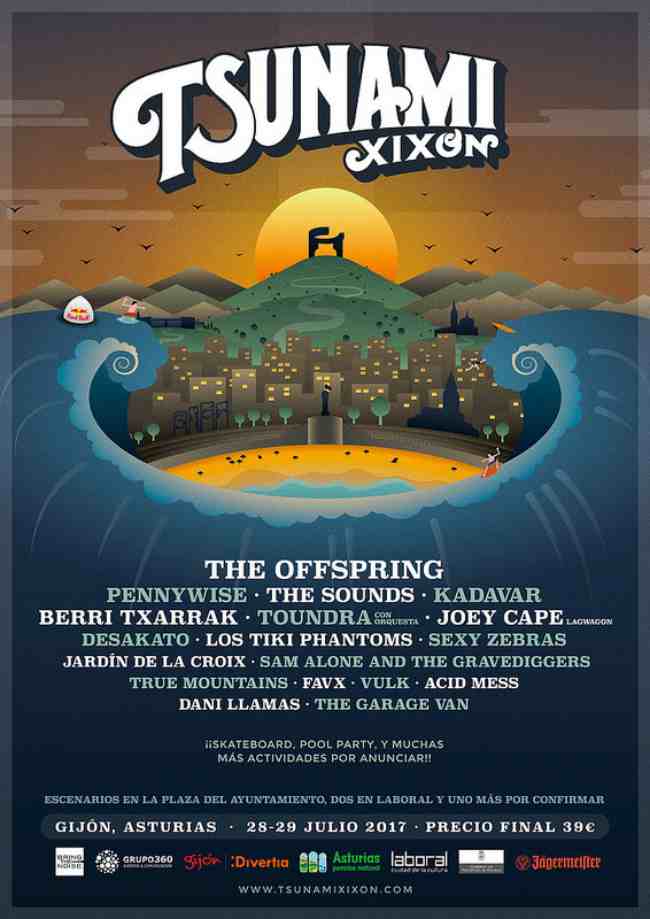 Tsunami Xixón cierra su cartel