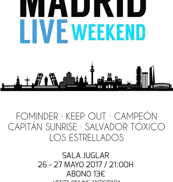 Madrid Live Weekend