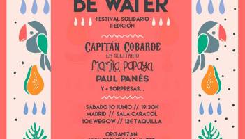Paul Panes se une al Festival solidario Be Water