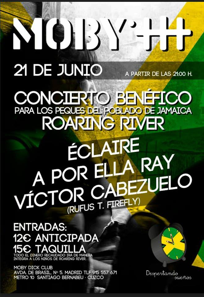 Concierto solidario Roaring&nbsp;River