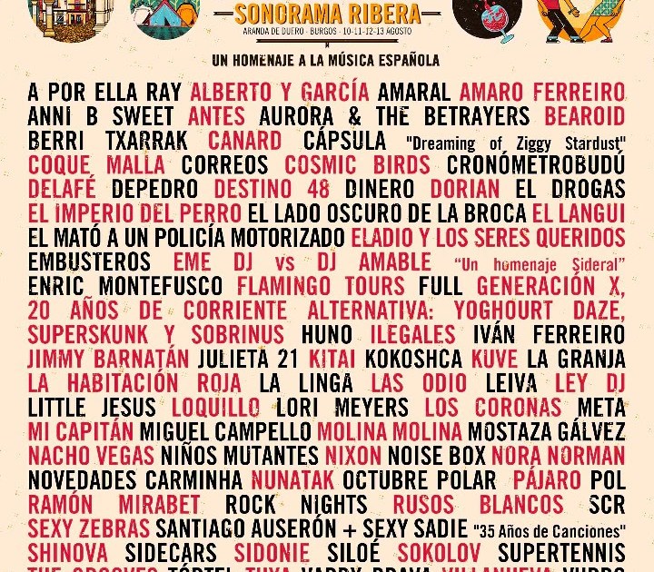 Suma y sigue en Sonorama Ribera