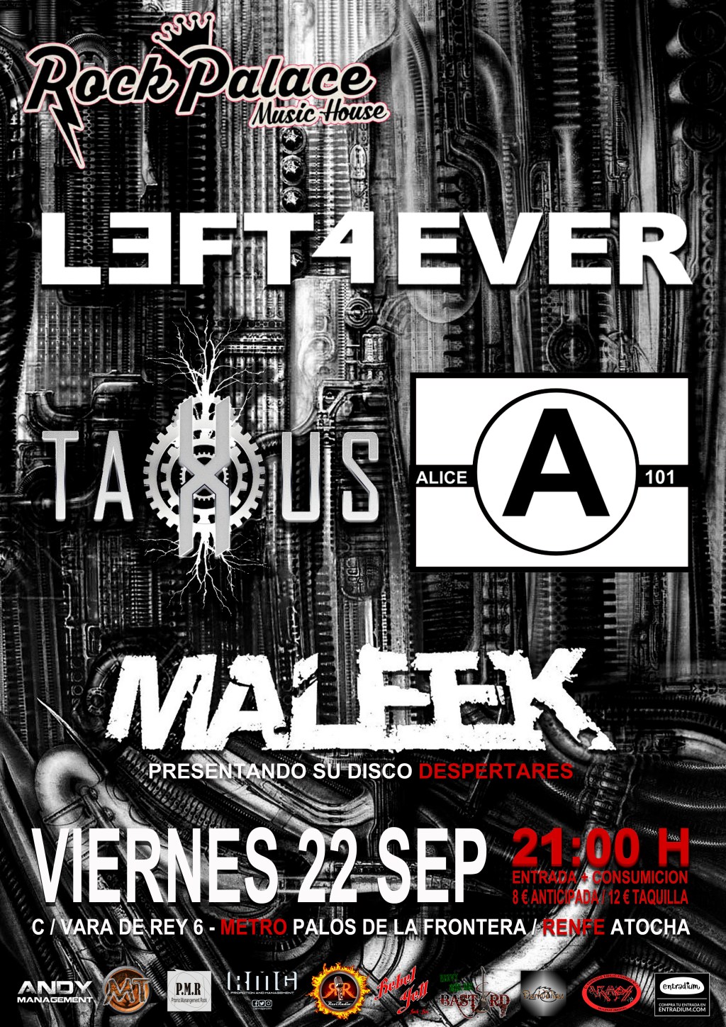 El mejor Heavy Metal en Rock&nbsp;Palace