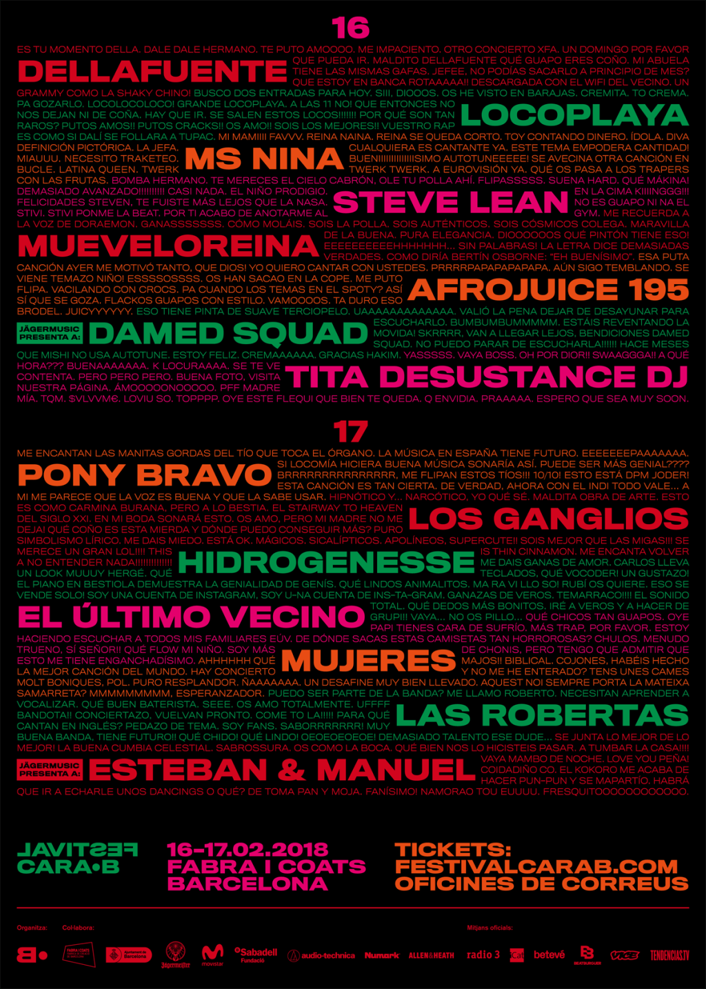 Vuelve el festival Cara&nbsp;B