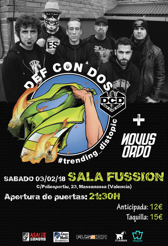 Def Con Dos llegan a&nbsp;Valencia