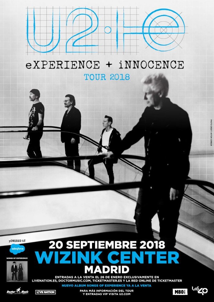 U2 vuelve a Madrid.