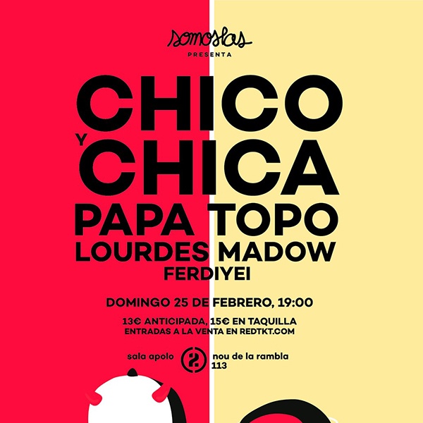 Aniversario de Somoslas con Chico y Chica y Papa Topo