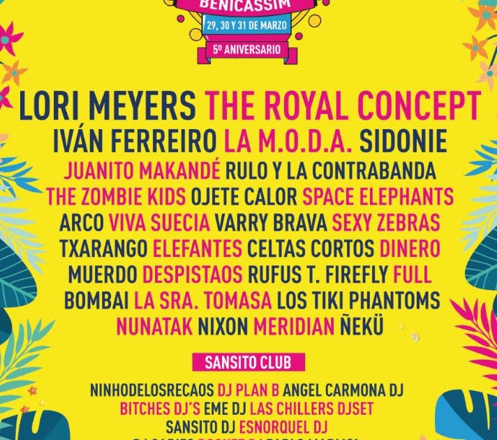 Sansan Festival cierra el cartel de su quinta edición