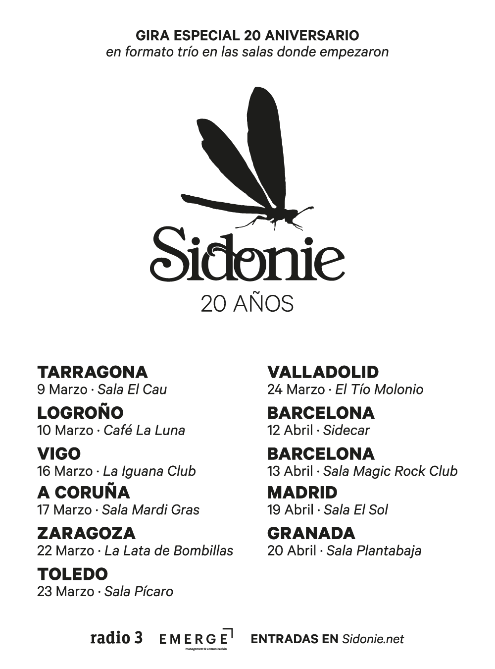 Disfruta de Sidonie como nunca antes les habías&nbsp;visto