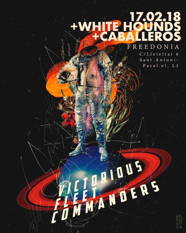 Noche emergente en Barcelona.