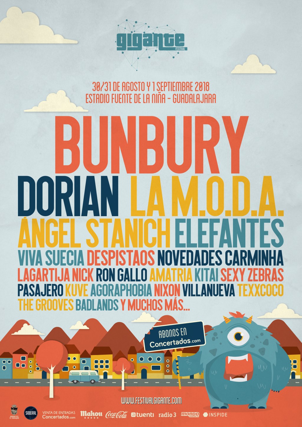 Nuevos nombres se suman al Festival&nbsp;Gigante