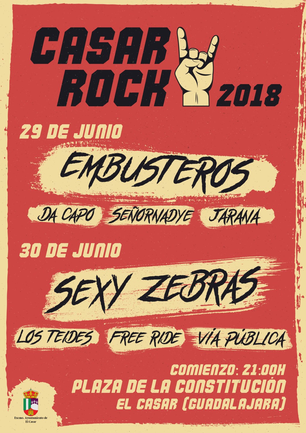 Llega una nueva edición del Casar&nbsp;Rock