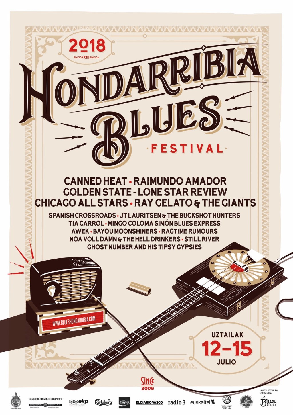 Hondarribia blues festival presenta cartel por&nbsp;días