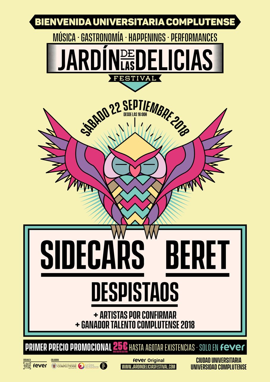 Nace el festival Jardín de las&nbsp;Delicias
