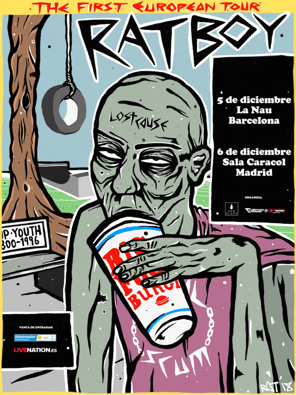 Rat Boy se va de&nbsp;gira