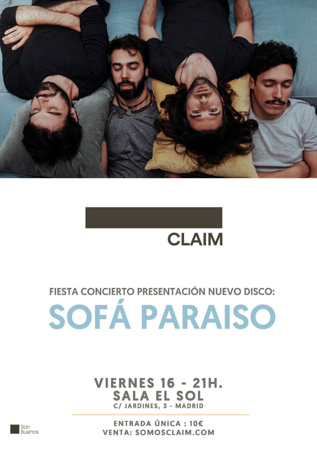 Claim presenta en Madrid su nuevo&nbsp;disco.