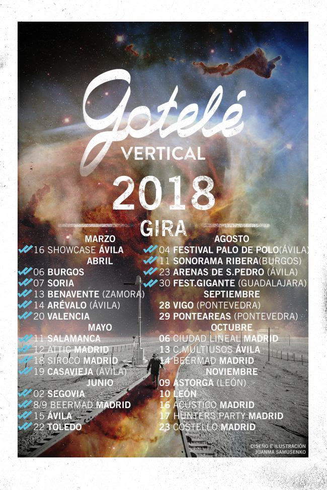 Gotelé y Denea añaden nuevas fechas a sus&nbsp;giras