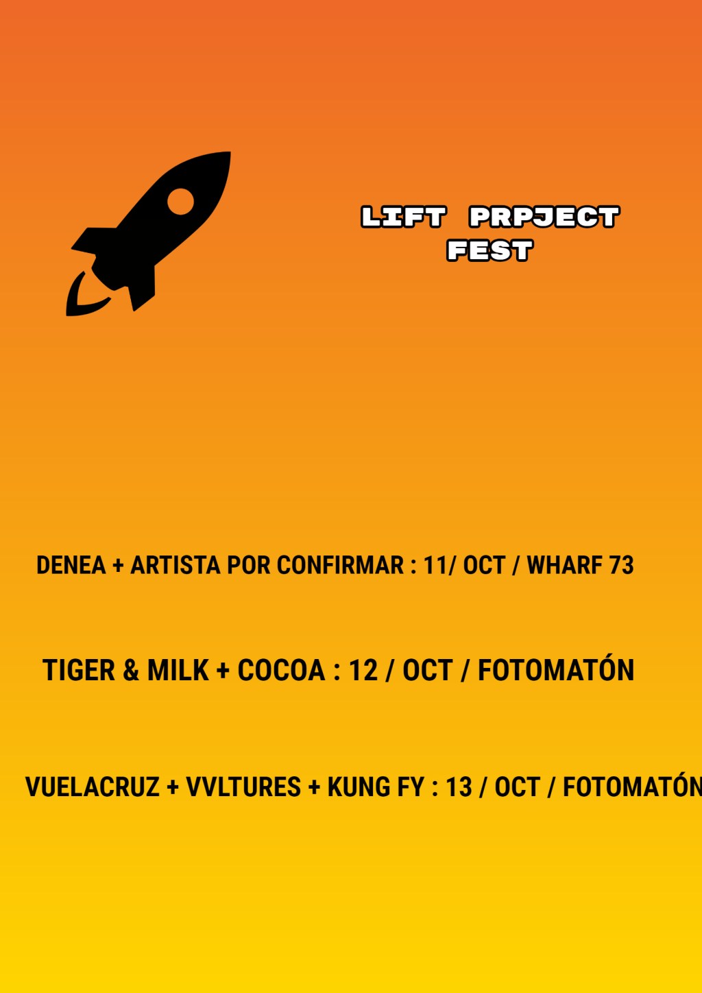 Lift Project Fest vuelve en&nbsp;octubre