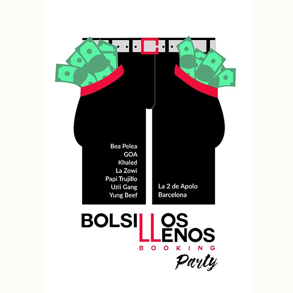 BOLSILLOS LLENOS BOOKING, comienza 2019 con&nbsp;trap