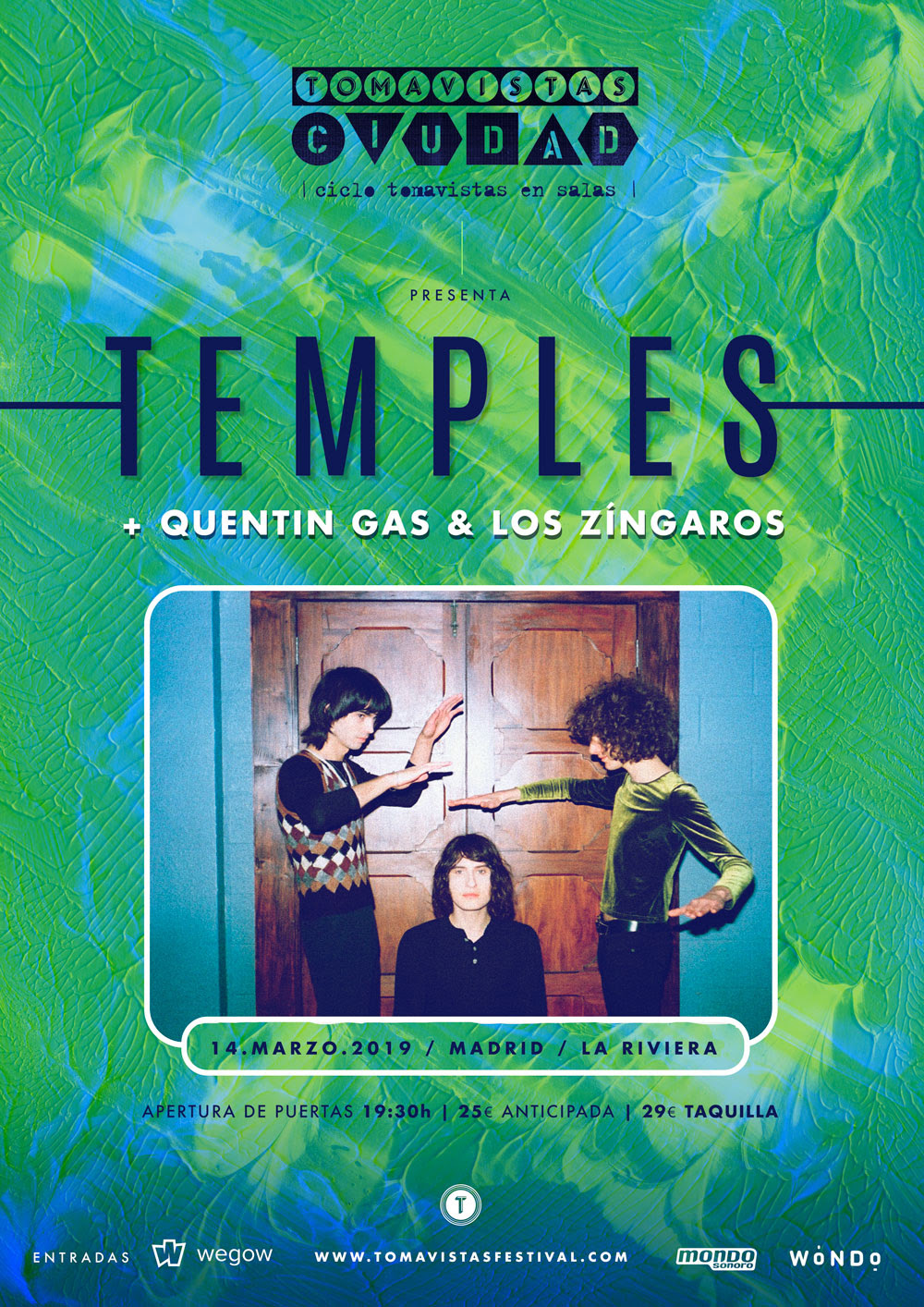 Temples cerraran el ciclo Tomavistas&nbsp;Ciudad