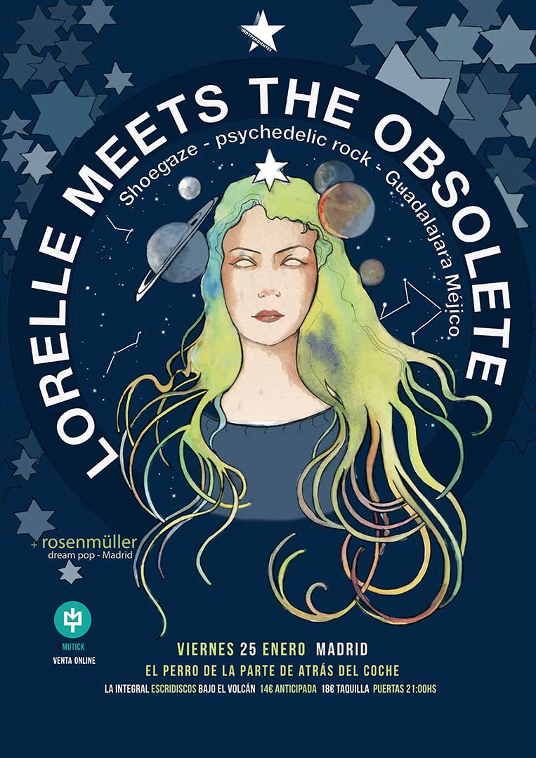 Lorelle Meets the Obsolete llegan a&nbsp;Madrid
