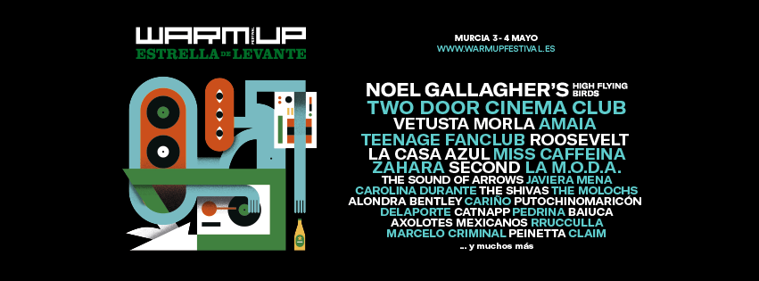 Nuevos nombres se unen al WARM UP 2019.