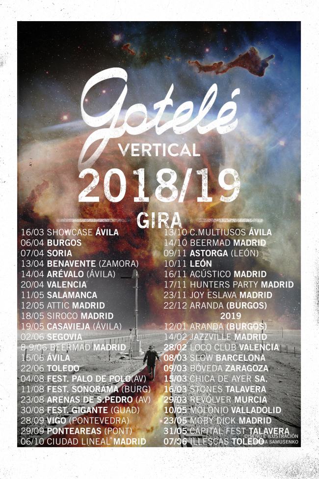 Gotelé cierra la gira&nbsp;Vertical