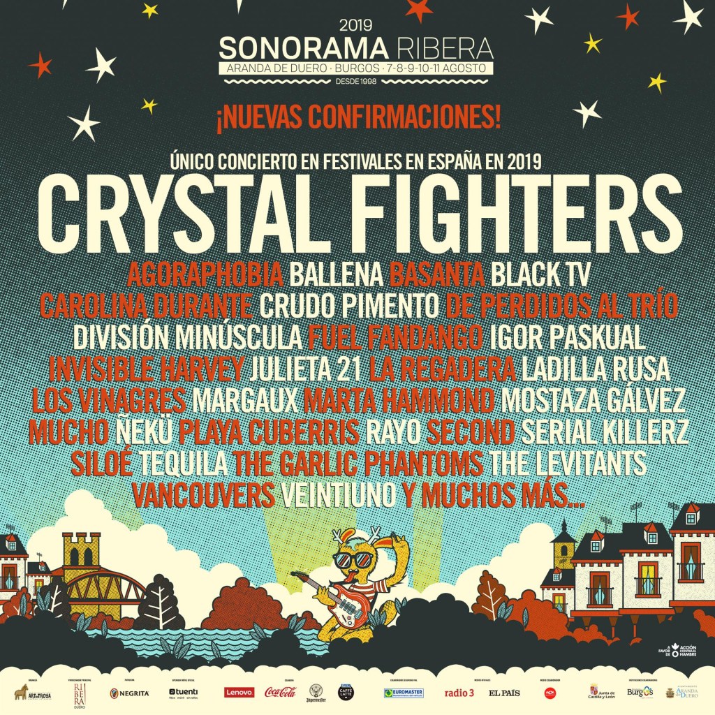 Consulta las ultimas novedades del Sonorama Ribera