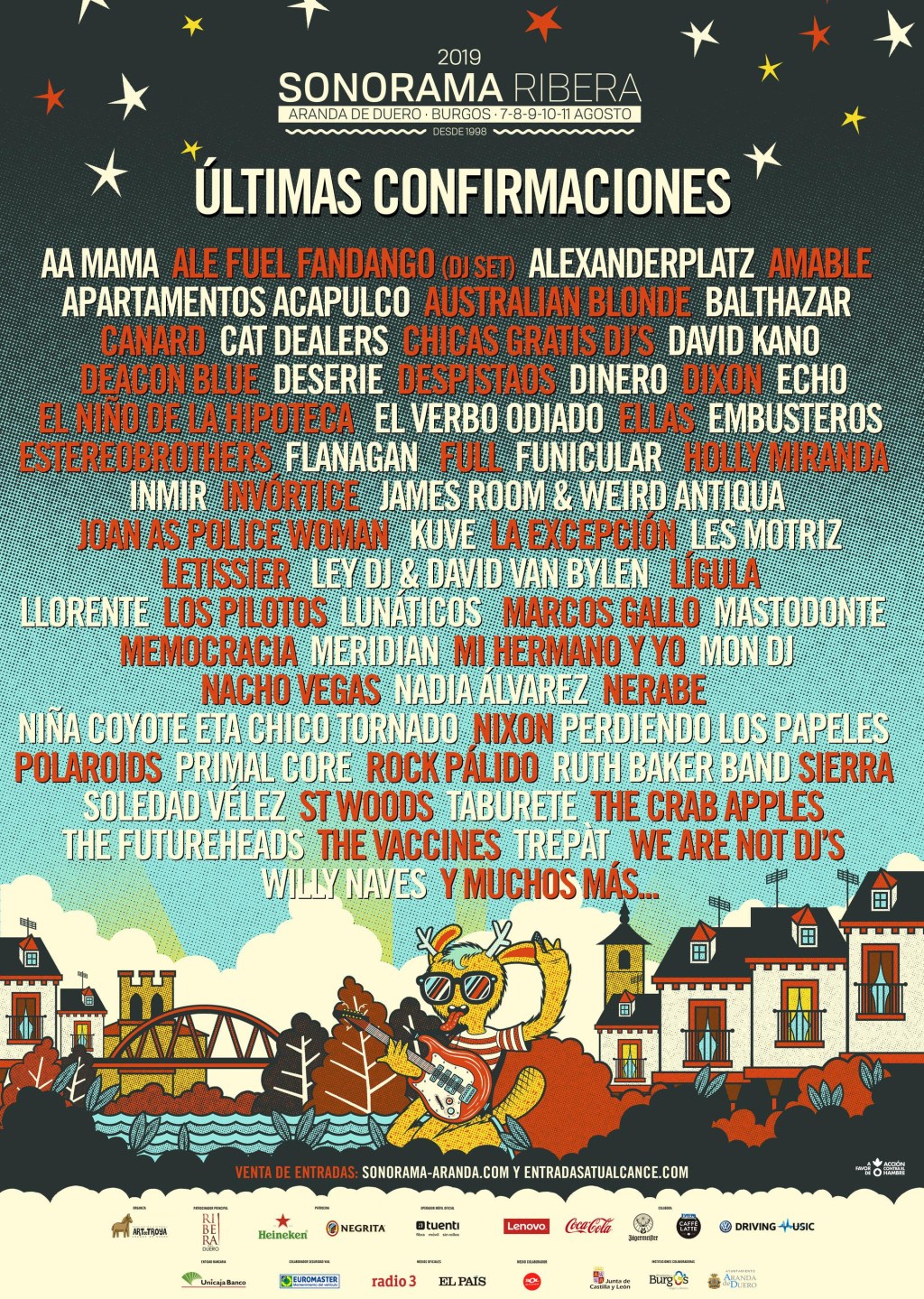 Sonorama Ribera cierra cartel