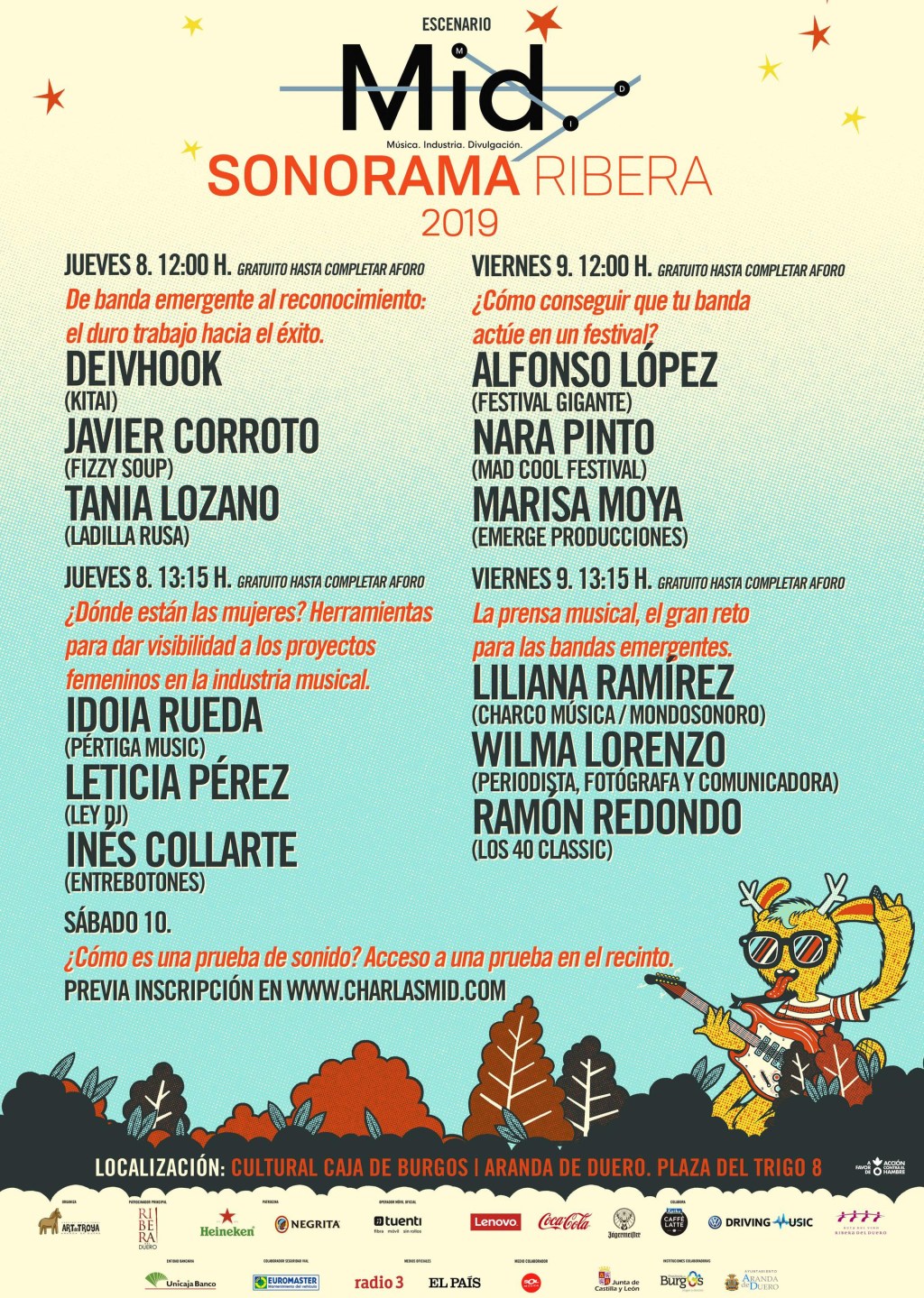 Sonorama presenta las charlas&nbsp;MID