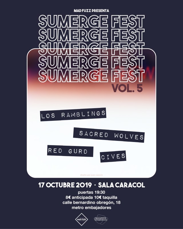 Cartel Sumerge 2019 Instagram