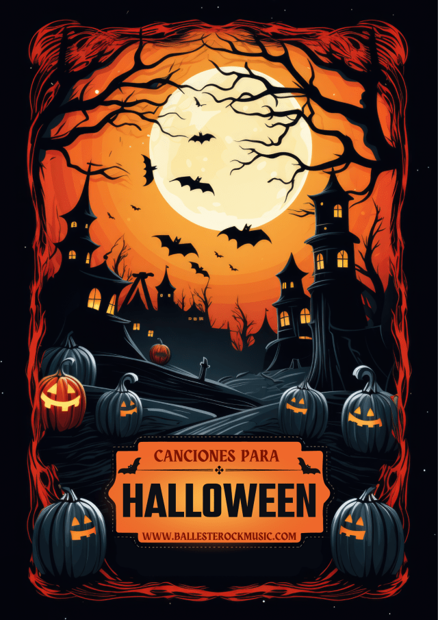 Black Grunge Illustrated Halloween Party Poster